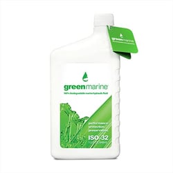 Picture of Power-Pole GM-ISO32-QT-4PK Green Marine ISO-32 Biodegradable Hydraulic Fluid 4-Pack (1 qt Bottles)
