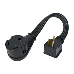 Picture of Arcon 14246 RV Power Adapter Pigtail 30A Female to 15A Male 12 Inch