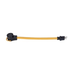 Picture of Arcon 14365C RV Generator Power Adapter Pigtail 30A Female to 15A Male 18 Inch