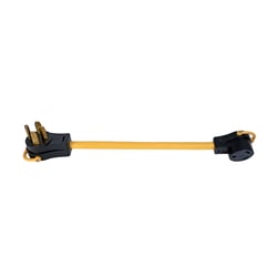 Arcon 14367C RV Power Pigtail Adapter 30A Female to 50A Male 18 Inch — image 2