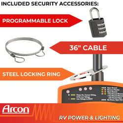 Arcon 19758 30 Amp 120V RV Surge Protector with LED Indicators — image 7