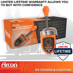 Arcon 19759 50 Amp RV Surge Protector with 7200 Joule Protection — image 5
