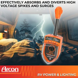 Arcon 19759 50 Amp RV Surge Protector with 7200 Joule Protection — image 7