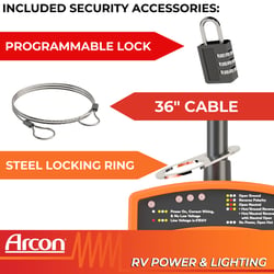 Arcon 19759 50 Amp RV Surge Protector with 7200 Joule Protection — image 6
