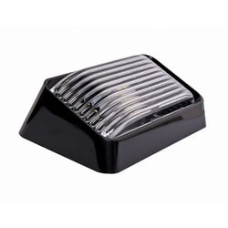 Arcon 20676 LED Rectangular Porch Utility Light Black Clear Lens — image 2