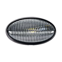 Arcon 20680 LED Oval Porch Light Black Base Clear Lens 12V — image 3