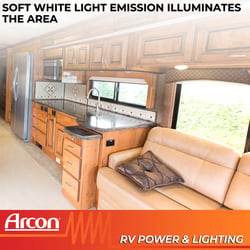 Arcon 20712N LED Double Dome Interior Light with Soft White SMD LEDs — image 8