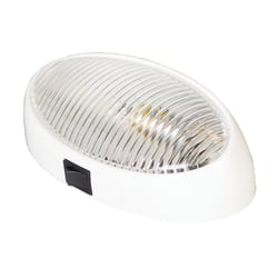 Picture of Arcon 51252 Oval Porch Light with Switch Clear Lens 12V