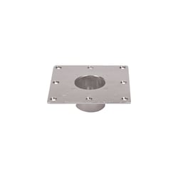 Picture of Faulkner 48733 Recessed Square Table Leg Base 5-5/16 Inch Aluminum