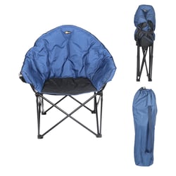Faulkner 49575H Big Dog Bucket Chair Blue/Black 300lb Capacity — image 2