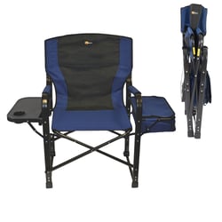 Faulkner 49581 El Capitan Director Chair with Cooler Blue/Black — image 2