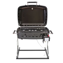 Faulkner 51307 Portable Gas BBQ Grill with Thermometer and Piezo Ignition — image 3