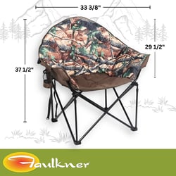 Faulkner 52285H Big Dog Bucket Chair Camouflage Pattern — image 3