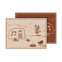 Picture of Faulkner 53004S Reversible Patio Mat Beige 9' x 12'