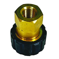 Picture of Blushield PWA008 1/4" Female Pipe Thread to Female Metric Pressure Washer Adapter