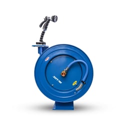 Picture of AG-Lite ALWRHD5850 Heavy Duty Hose Reel with 5/8" x 50' Rubber Water Hose Assembly
