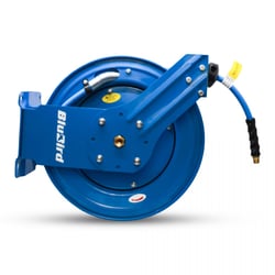 Picture of BluBird BBRDA1275 Rubber Air Hose Reel Assembly 1/2" x 75' Dual Arm