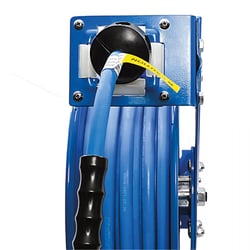 Picture of BluBird BBRHD1225 Heavy Duty Air Hose Reel Assembly 1/2" x 25' Single Arm