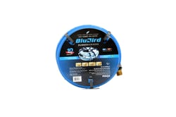 Picture of BluBird BB1210 Rubber Air Hose Assembly 1/2" x 10' with Fittings