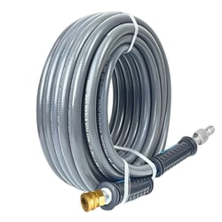 Picture of Blushield PWSW3825-CP Single-Wire Pressure Washer Hose 3/8" x 25' 4000 PSI