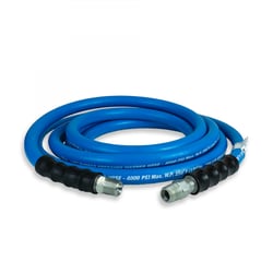 Picture of Blushield TTPW1215-NM Tough-Tek Rubber Pressure Washing Hose 1/2" x 15' Blue