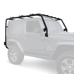 Picture of TrailFX JL014T Roof Rack for 2018-2022 Jeep Wrangler JL