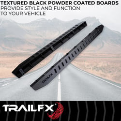 Picture of TrailFX ORB002 Running Boards for 2021-2025 Ford Bronco 2-Door