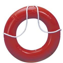 Picture of Dock Edge DE55233F Dolphin Hardshell Life Ring Buoy USCG Approved