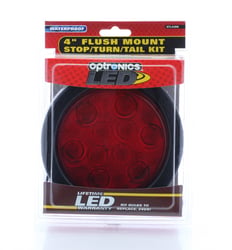 Picture of Optronics STL43RKBP 4" Round LED Stop/Turn/Tail Light Kit Red
