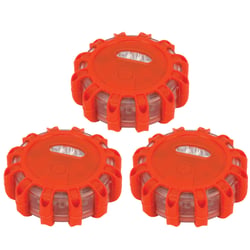 Picture of Performance Tool W2383 LED Road Flares Emergency Kit - 3 Pack with Magnetic Base