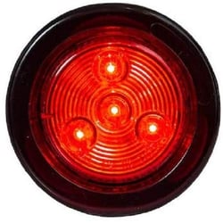 Picture of Buyers 5622102 2" Round LED Marker Clearance Light Red 4-Diode with Grommet