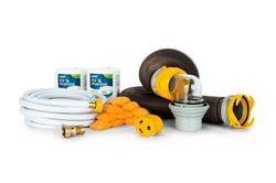 Picture of Camco 47809 Premium RV Starter Kit with Sewer Hose, Water Hose & Accessories