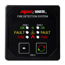 Picture of Fireboy FBD-2-R Fire Detection System 2 Zone 12-24VDC Marine