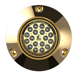 Picture of Metro Marine F-BMR1-A3-90 High-Output Submersible Underwater LED Light - Aqua, 90° Beam