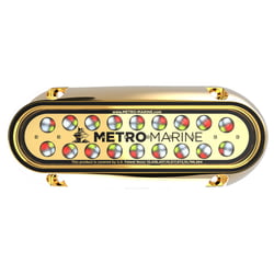 Picture of Metro Marine F-BME1-H-FS-45 High-Output Elongated Underwater LED Light RGBW 45° Beam