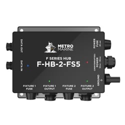 Picture of Metro Marine F-HB-2-FS5 Full Spectrum RGBW Lighting Hub 2 Outputs