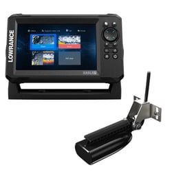 Picture of Lowrance 000-16227-001 Eagle 7 SplitShot Fishfinder with C-MAP Discover Chartplotter