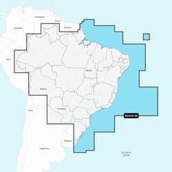 Picture of Navionics 010-C1461-30 Brazil Navionics+ Marine Chart SD Card NASA012R