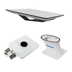 Picture of KVH 72-1048-SV5 Starlink Flat Panel Kit with 5" Seaview Pedestal Mount