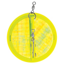 Picture of Luhr-Jensen 5560-000-2509 Dipsy Diver 3-1/8" Chartreuse Silver Bottom Moon Jelly