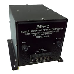 Picture of NewMar NP-24 Nav-Pac 24V Marine Power Conditioner & Battery Backup