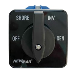 Picture of NewMar SS SWITCH7.5INV 63A AC Selector Switch with Inverter