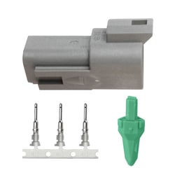 Picture of Pacer Performance TDT04F-3RP DT Deutsch Receptacle Repair Kit 14-18 AWG 3 Position