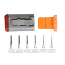 Picture of Pacer Performance TDT06F-6RS DT Deutsch 6-Position Plug Repair Kit 14-18 AWG