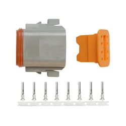 Picture of Pacer Performance TDT06F-8RS DT Deutsch Plug Repair Kit 8 Position 14-18 AWG