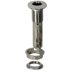 Picture of C.E. Smith 53676C Flush Mount Rod Holder 0 Degree Stainless Steel Black Liner