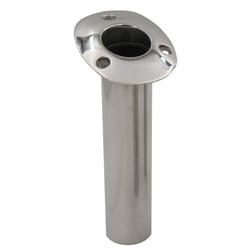 Picture of C.E. Smith 536710 Flush Mount Rod Holder 15 Degree Stainless Steel Black Liner