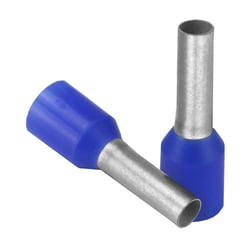 Picture of Pacer Performance TFRL14-8MM-25 Blue 14 AWG Wire Ferrule 8mm - 25 Pack