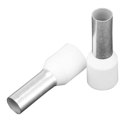 Picture of Pacer Performance TFRL8-12MM-10 Ivory 8 AWG Wire Ferrule 12mm 10 Pack