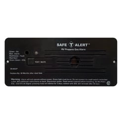 Picture of Safe-T-Alert 30-442-P-BL 12V RV Propane Gas Alarm Black Flush Mount